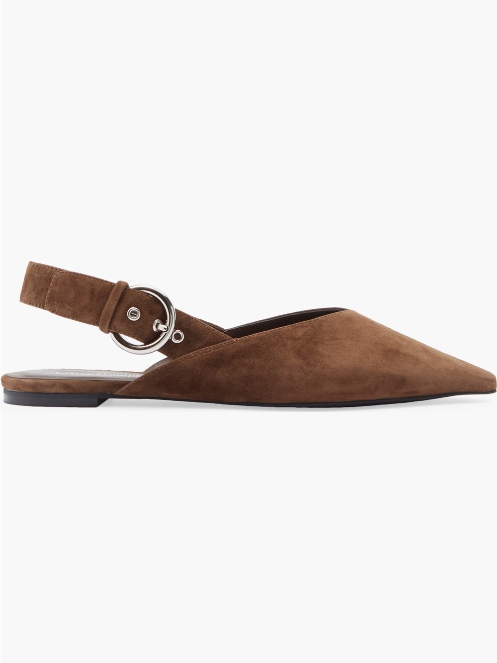 NEW Jeffrey Campbell Scone Slingback Pointed Toe Flat - Picture 3 of 11